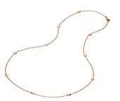 Украшение Колье из розового золота 750 пробы Omega DEWDROP N75BGA0200105