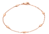 Украшение Браслет из розового золота 750 пробы Omega DEWDROP 18 см B36BGA0200105