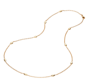 Украшение Колье из желтого золота 750 пробы Omega DEWDROP N75BBA0200105